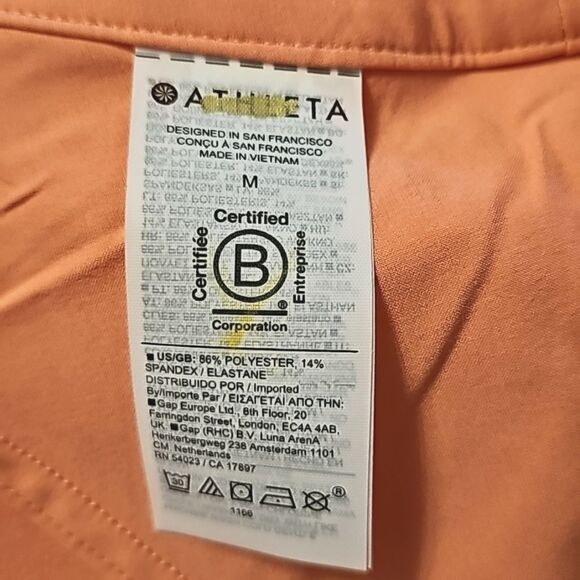 Athleta Arrival Tank, Women's size Medium, Peach, NWT Never Been Worn - Picture 6 of 6